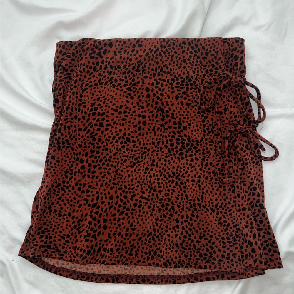 Women’s Cheetah print bodycon skirt